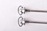 Campagnolo post CPSC quick release set Record and Super Record, #1001/3 and #1006/8 front and rear Skewer from the 1970s - 80s