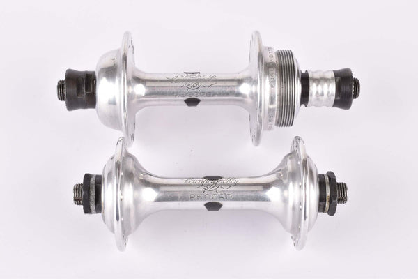 Campagnolo Record Strada #1034 Low Flange Hub set with 28 holes and english thread