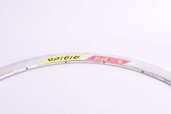 NOS Rigida DP 18 single Clincher Rim in 28"/622mm (700C) with 18 holes from the 1980s - 2000s