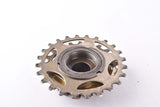 Shimano first generation Dura-Ace #FA-100 5-speed golden Freewheel with 15-24 teeth and english thread from 1977