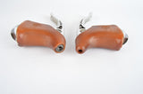 Campagnolo Nuovo Gran Sport #1040/1A milled brake lever set with brown hoods and Chesini Panto