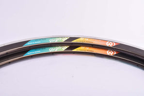NOS Rigida DP 18 Ultimate Power Clincher Rim Set in 26"/571mm (650C) with 32 holes from the 1980s - 2000s