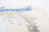 NEW Campagnolo Super Record #753/A Chainring in 45 teeth and 144 BCD from the 1970s - 80s NOS/NIB
