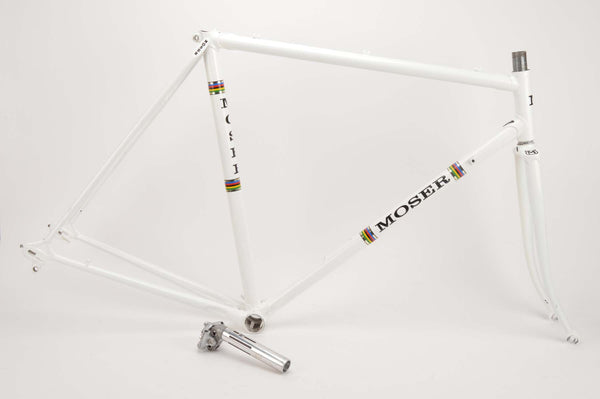 Belgian made Moser frame 55 cm (c-t) / 53.5 cm (c-c)  Campagnolo