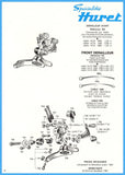 Huret Avant #Ref. 700 clamp-on Front Derailleur from the 1970s - 80s