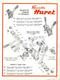 Huret (Allvit / Svelto) #Ref. 1882 Clamp-on Gear Lever Shifter from the 1960s - 1970s