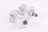 Moyeux RFG aluminum high flange hub set with 36 holes and french thread from the 1960s