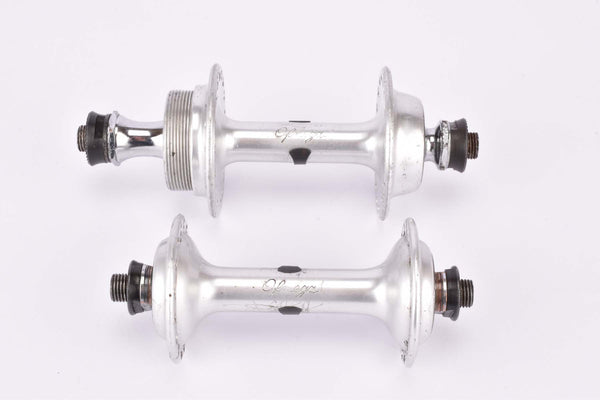 Mozzi Ofmega CX hubset with italian thread and 32 and 36 holes from the 1980s