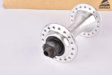 NOS/NIB Suntour SL #HB-SL00-F Low Flange Front Hub with 36 hole from 1990 front view sealed