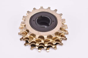 NOS Suntour Pro Compe #PC-5000 golden 5-speed Freewheel with 16-20 teeth and english thread from 1980