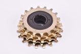 NOS Suntour Pro Compe #PC-5000 golden 5-speed Freewheel with 16-20 teeth and english thread from 1980
