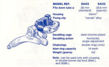 Simplex #SA02 clamp-on Front Derailleur from the 1970s - 80s