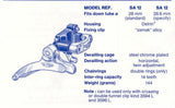 Simplex #SA12 clamp-on Front Derailleur from the 1970s - 80s