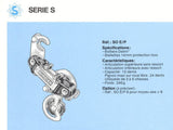 Simplex Serie S #Ref.: SO E/P Short Cage Rear Derailleur from the 1980s
