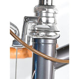 VeloOrange 1" Sealed Bearing Threaded Headset, Silver, Mirror, Black