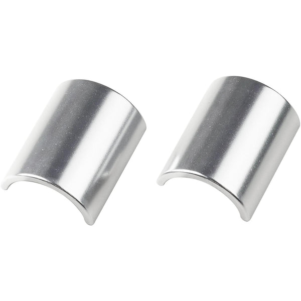 VeloOrange Alloy Handlebar Shims for 31.8 to 25.4mm (Two Piece), silver