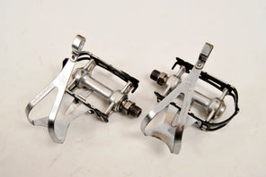Campagnolo Super Record 50th Anniversary Pedals + matching Toe Clips in Large , 1983