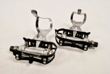 Campagnolo Super Record 50th Anniversary Pedals + matching Toe Clips in Large , 1983