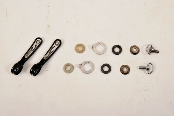 Campagnolo Gear Levers / Chesini pantographed black