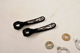 Campagnolo Gear Levers / Chesini pantographed black
