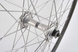650c time trial front wheel Wolber TX Profil clincher rim with Shimano 105 hub from the 80s