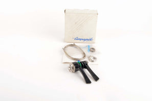 NEW Campagnolo Syncro II braze-on shifters in graphite finish from the 90s NOS/NIB