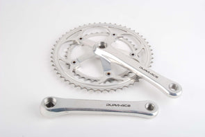 Shimano Dura-Ace #FC-7402 crankset with chainrings 39/53 teeth and 170mm length from 1990