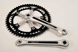 Shimano Dura Ace black GA-200 first Generation Crankset in 175 length, 1970s