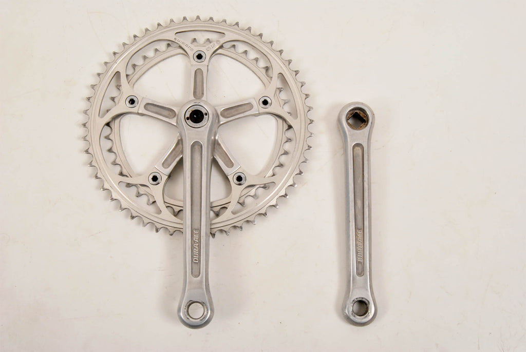 Pédalier Shimano Dura Ace 1ère Génération (1973-1977) 52/42 170mm - Excellent état - French Thread
