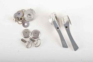 Campagnolo C-Record Retro-Friction 2nd Gen. #A271-2 braze-on 8-speed shifters from the 1980s - 90s