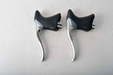 NEW Shimano Super SLR 105 #BL-1055 aero brake lever set with black hoods from the 80s NOS