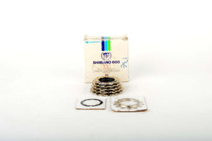 NEW Shimano 600 AX #FH-6361 Super Shift Sprocket 6-speed cassette with 13-18 teeth from 1981-84 NOS/NIB