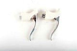 NEW Shimano SLR 105 #BL-1050 brake lever set with white hoods from the 80s NOS
