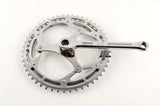 Stronglight 3-arm Spider cottered steel crankset with chainrings 46/50 teeth and 170mm length from the 1950s - 60s