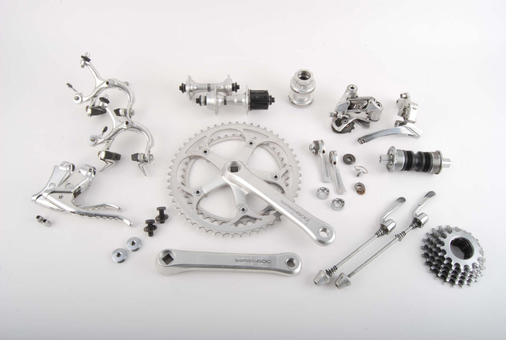 Shimano 600EX #6207/6208 Groupset from the 1980s – Velosaloon.com Shimano 600EX #6207/6208 Groupset from the 1980s – Velosaloon.com