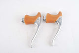 NEW Shimano BL-6208, 600EX brake lever set with brown hoods from 1986-1988 NOS