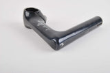 Black anodized Ernesto Colnago pantographed 3ttt Record stem in size 115 mm from the 80s