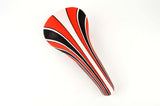 NEW Huracan Crono Saddle with red/black/white lycra deck from the 1980s NOS/NIB