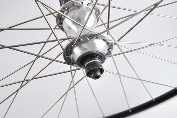 Paire De Roues Rigida SHP 600 700c Profil Gris 32 Trous – Vélo Course Français Vintage