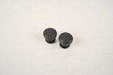 Black Peugeot Bar End Handlebar plugs from the 1970s - 80s