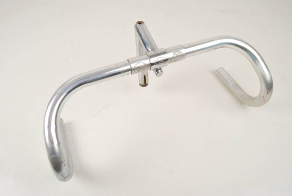 Titan Luxe steel stem from 1977 + S. Maes / M. Kint alloy Handlebar in size 43 from the 70s