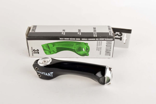 NEW black 3ttt Mutant Ahead Stem in size 130 with 25.8/26mm clampsize from the early 90s NOS/NIB