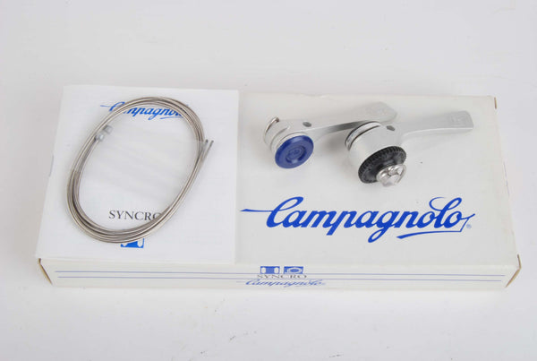 NEW Campagnolo Syncro II Athena 7-speed braze-on shifters from the 80-90s NOS/NIB