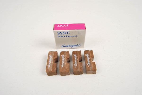 New Campagnolo SYNT brake pads for Super Record / Record / Cobalto brakes from the 80s NOS/NIB