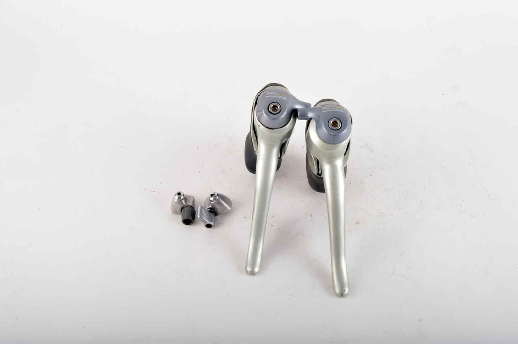 Shimano 105 ST 1055 shifting brake levers 2 3 8 speed from 1998 Shimano 105 ST 1055 shifting brake levers 2 3 8 speed from 1998