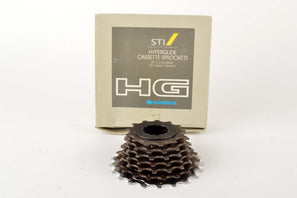 NEW Shimano CS-HG50 STI compatible Hyperglide 7-speed cassette with 13 - 21 teeth NOS/NIB