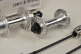 New Gipiemme Road low flange hub set for Freewheels with english treading from the 1980s NOS/NIB