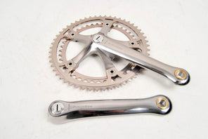 Gipiemme Special Sprint crankset in pewter gray from the 80s (NOS)