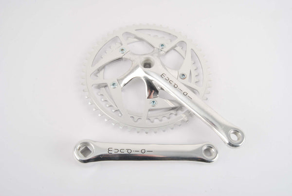 New Ofmega Mundial crankset in 170mm length and with chainrings 42/52 teeth from the 1980s NOS