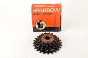 NEW Sparrow 5-speed Freewheel with 14-24 teeth from the 1980s NOS/NIB